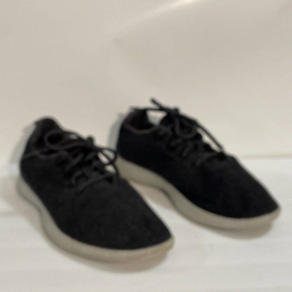 Allbirds Merino Wool Runners Lace Up Sneakers Shoes Men's Size 11 Natural Gray
